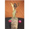 Image 1 : Baby Girl Angel Bronze Figure