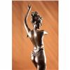 Image 5 : Nude Sexy Girl Bronze Sculpture on marble base Statue