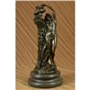 Image 1 : Satyr and Nymph Nude Bronze Sculpture