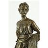 Image 2 : Tusey Farmer Girl Carry Wheat Bundle Bronze Sculpture