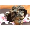 Image 3 : Bust Bronze on Marble Base Sculpture