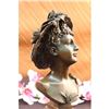 Image 4 : Bust Bronze on Marble Base Sculpture