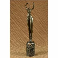 18 inches Tall Baby got back Bronze Sculpture