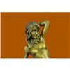 Image 2 : Nude Girl on The Hand Bronze Sculpture