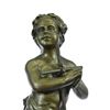 Image 2 : Boy Praying Bronze Sculpture on marble base
