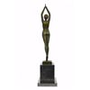 Image 7 : Dancer Dimitri On Marble Base Bronze Sculpture