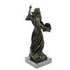 Image 8 : Moses Bust Jewish Religous Bronze Figurine on Marble base Statue