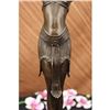 Image 4 : Exotic Dancer Bronze Statue on Marble Base Sculpture
