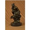 Image 5 : Native American Warrior Relaxing Bronze Sculpture