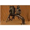 Image 4 : Monkey Romance Love Bronze Statue