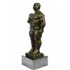 Image 1 : Cubby Male Bronze Sculpture on Marble base Figurine
