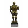 Image 7 : Cubby Male Bronze Sculpture on Marble base Figurine
