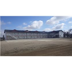 SNOW WHITE INN 550 COMMERCIAL DR LANIGAN, SK. TWO STOREY 33 UNIT MOTEL WITH APPRAISED VALUE 1,750,00