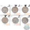 Image 1 : Canada 50-cents Extra Fine 1952, 1953 Small Date NSS, 1953 Large Date NSS, 1953 Large Date SS, 1954 