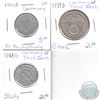Image 1 : Lot of 3x German Third Reich Coinage Dated 1937D, 1941G & 1941A in VF or EF. 3pcs