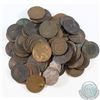 Image 1 : Estate Lot of Approximately 70x Canada Victoria & George V Large Cents (coins are impaired, view ima