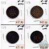 Image 1 : Lot of 1893-1897 Canada Large 1-cent Collection. You will receive the following dates: 1893, 1894, 1
