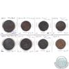 Image 1 : Lot of 1837-1857 Canada Bank Tokens. You will receive the following dates: 1837, 1842, 1850, 2x 1852