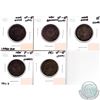 Image 1 : Lot of 1861-1871 Maritimes 1-cent Collection. You will receive the following coins: 1861 NS Large Bu