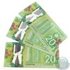 Image 1 : Group Lot of 3x RADAR $20.00 Notes from the 2012 Frontier Series. 3 pcs.