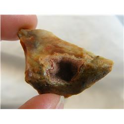 Fairburn Agate with Druzy Center from South Dakota