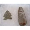 Image 1 : 2 Stone Artifacts Framed from South Dakota.