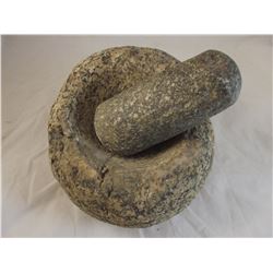 Rare Stone Mortar & Pestle