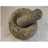 Image 1 : Rare Stone Mortar & Pestle