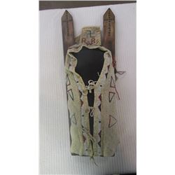 Full Size Beaded Baby Cradle Circa 1910