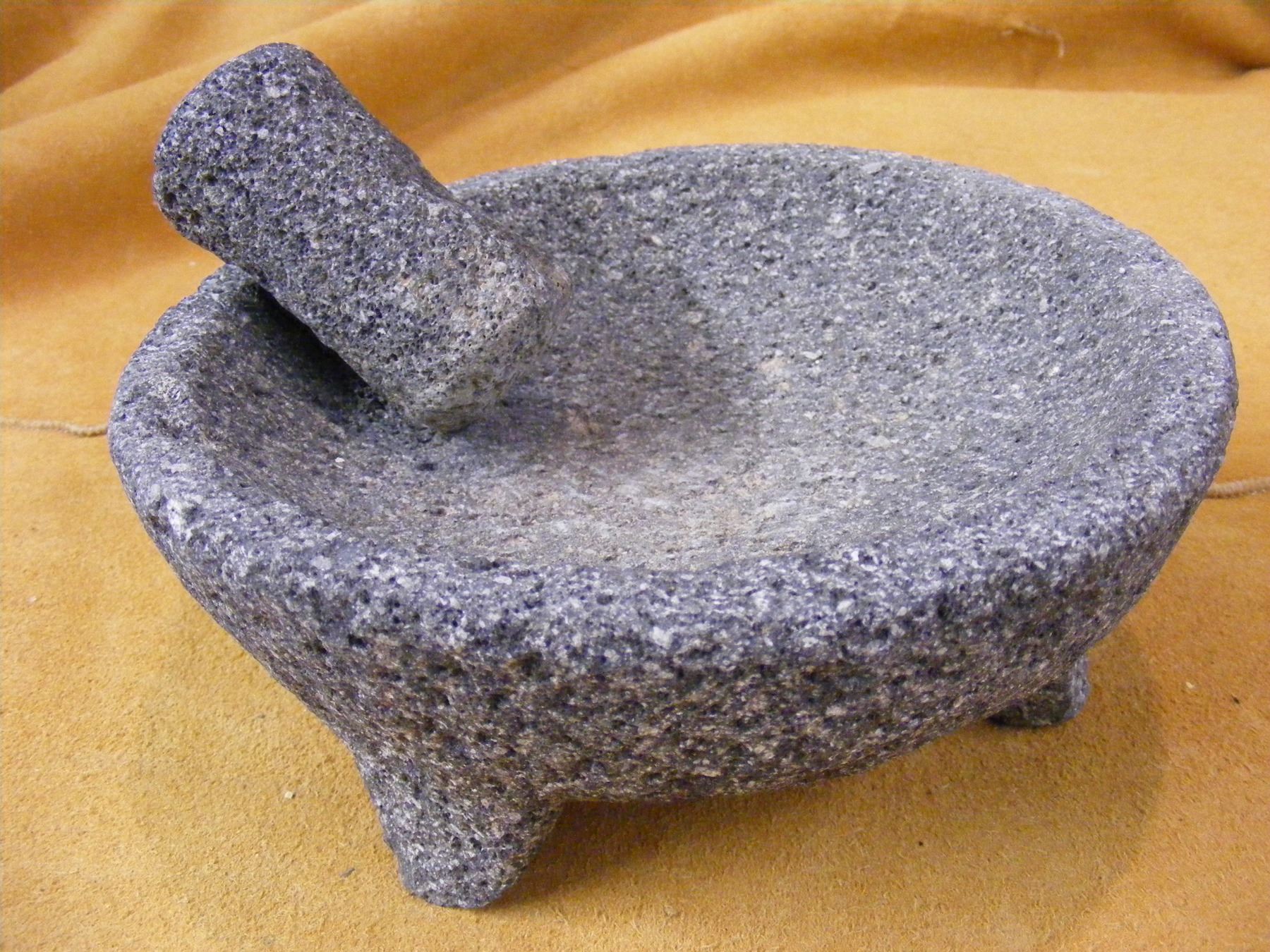 South West Stone Mortar & Pestal