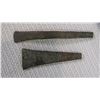 Image 1 : 2 Rare Hammered Chisels