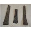 Image 1 : Rare 3 Hammered Copper Chisels