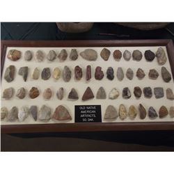 Large Frame of Stone Artifacts found in South Dakota