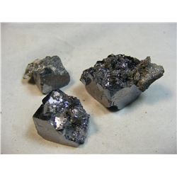 Lot of 3 Galena Crystals