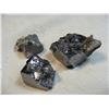 Image 1 : Lot of 3 Galena Crystals