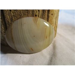 Polished Agate Oval 1.5" x 1.2"
