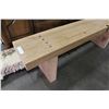 Image 2 : RUSTIC CUSTOM MADE 5 CEDAR BENCH