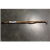 Image 1 : DIAMOND WILLOW CANE WITH BRASS BIRD HANDLE