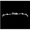 Image 3 : 18KT White Gold Ladies 0.50ctw Diamond Bracelet