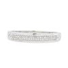 Image 1 : 14KT White Gold 0.10ctw Diamond Ring