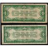 Image 2 : Lot of (2) 1928A $1 Silver Certificate Funnyback Notes