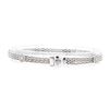 Image 2 : 18KT White Gold Ladies 0.34ctw Diamond Bracelet