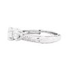 Image 3 : 18KT White Gold 1.45ctw Diamond Ring