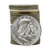Roll of (20) 1960-D Brilliant Uncirculated Franklin Half Dollar Coins