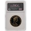 Image 2 : 1984 Isle of Man Angel Gold Coin NGC PF69 Ultra Cameo