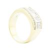 Image 3 : 18KT Yellow Gold Men's 2.48ctw Diamond Ring
