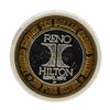 Image 2 : .999 Silver Hilton Reno, Nevada $10 Casino Limited Edition Gaming Token