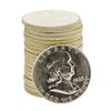 Image 1 : Roll of (20) 1963-D Brilliant Uncirculated Franklin Half Dollar Coins