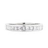 Image 1 : 14KT White Gold Ladies 1.06ctw Diamond Wedding Ring