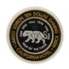 Image 1 : .999 Silver Sam Boyds California Hotel $10 Casino Limited Edition Gaming Token